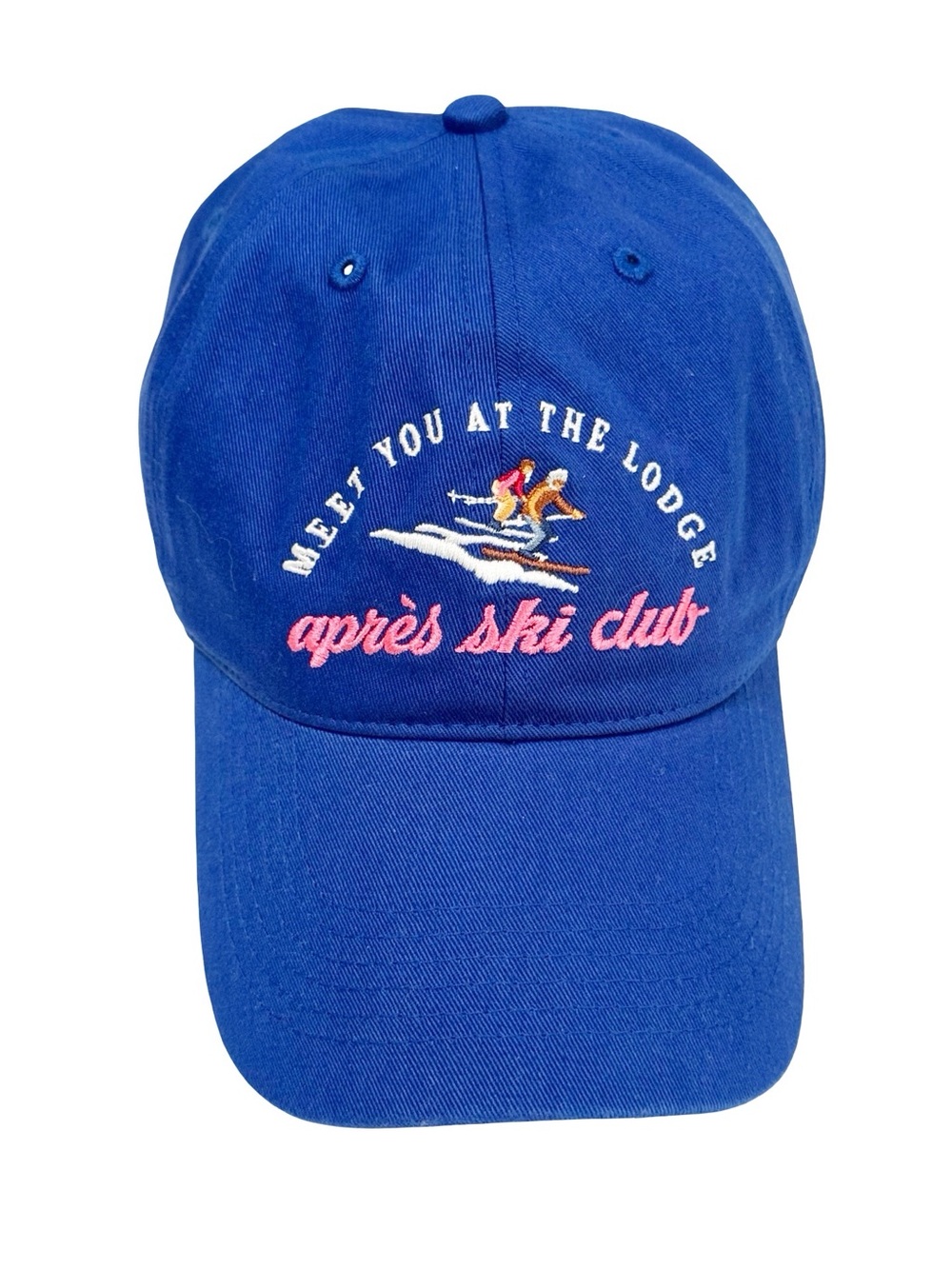 Anthropologie Apres Ski Club Blue Baseball Cap NWT